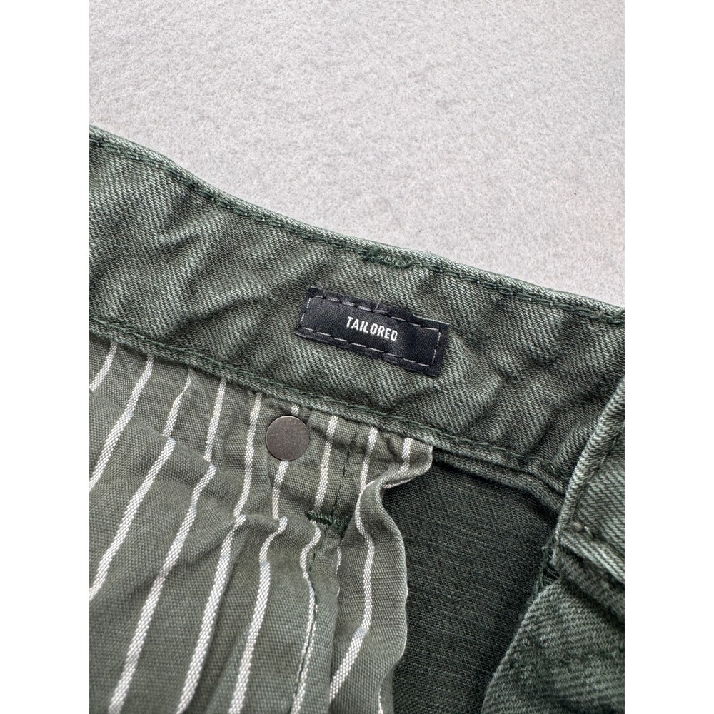 SOLD Bonobos Tailored Fit Green 5-Pocket Chino Pants Mens 38x32(38x30) Stretch - Picture 4 of 12